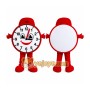 Red Clock Mascot Costume
