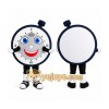 Round Clock Mascot Costume Round Clock Mascot Costume