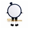 Round Clock Mascot Costume Round Clock Mascot Costume