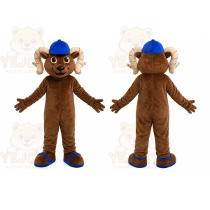 Brown Goat Mascot Costume