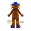 Brown Goat Mascot Costume Brown Goat Mascot Costume
