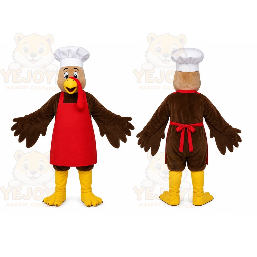 Chef Bird Mascot Costume