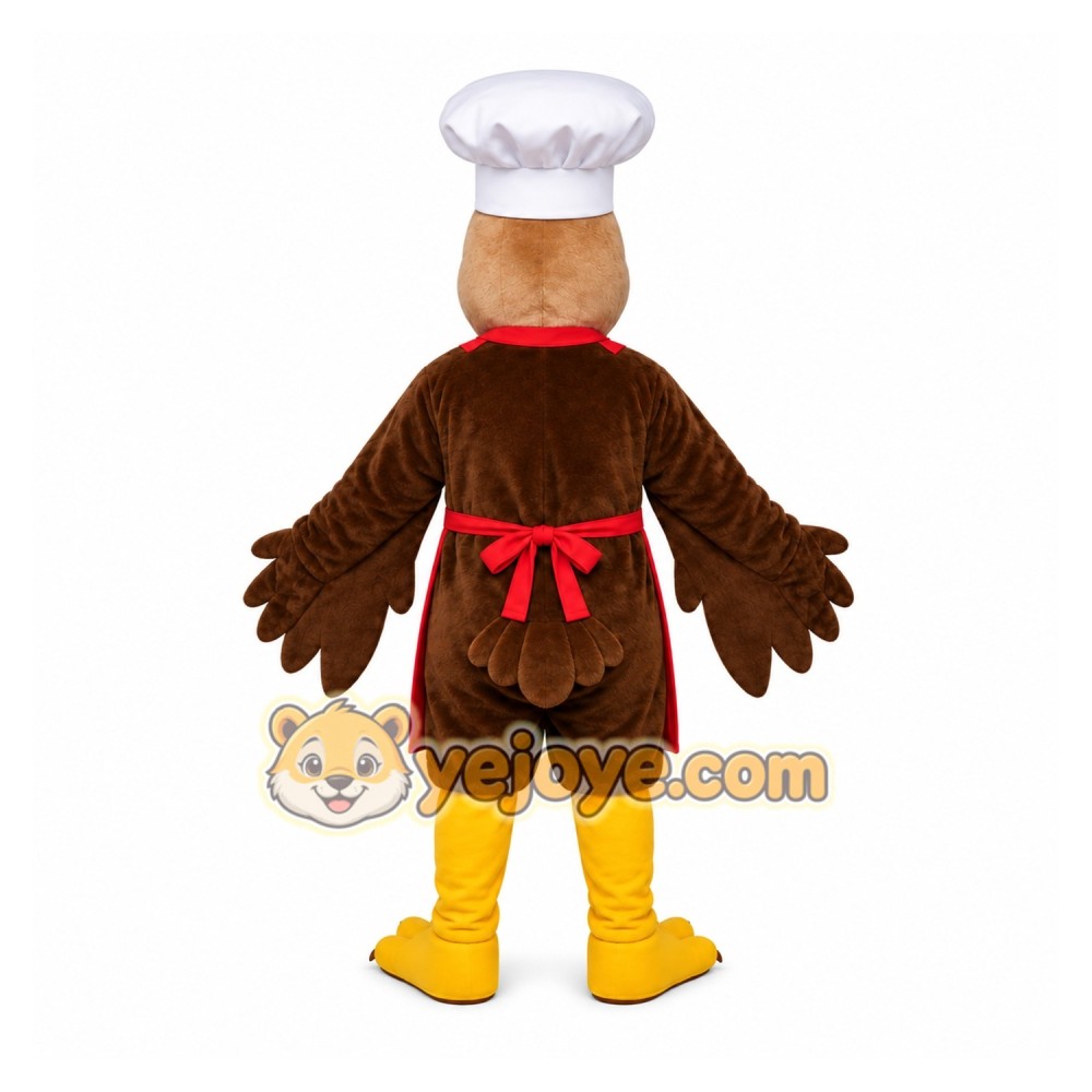 Chef Bird Mascot Costume Chef Bird Mascot Costume