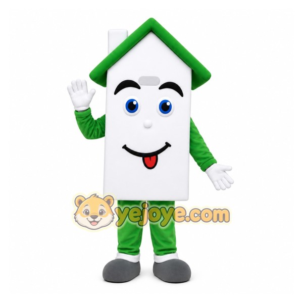 Green House Mascot Costume