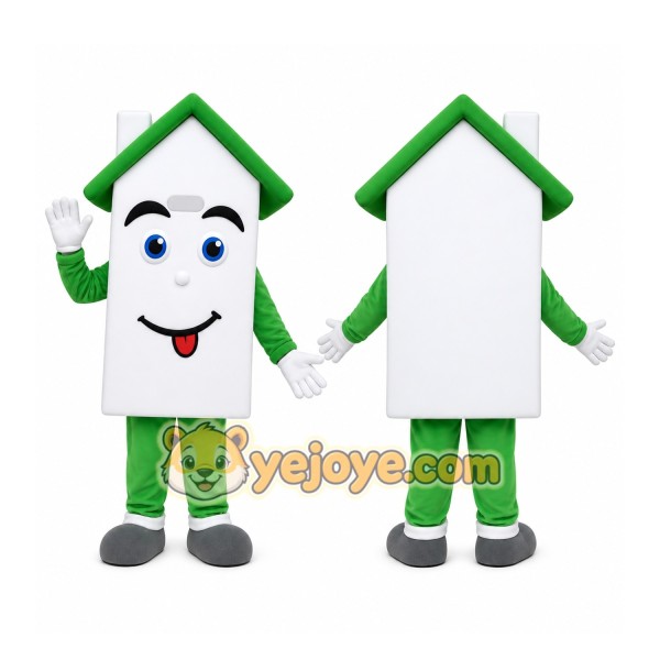 Green House Mascot Costume