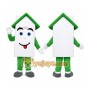 Green House Mascot Costume