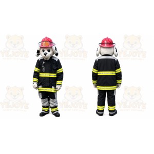 Firefighter Dog Mascot Costume