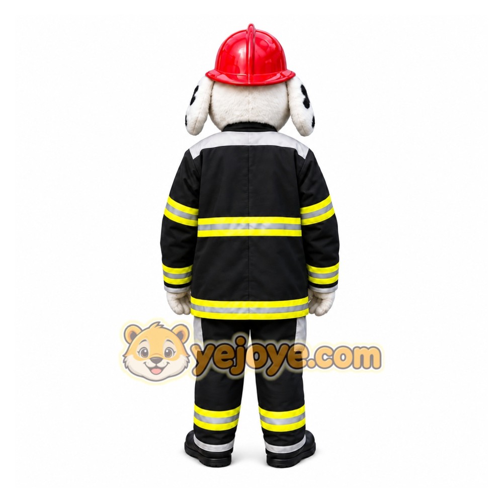 Firefighter Dog Mascot Costume