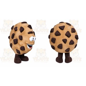 Chocolate Chip Cookie Mascot Costume
