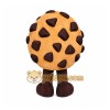 Chocolate Chip Cookie Mascot Costume Chocolate Chip Cookie Mascot Costume