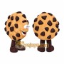 Chocolate Chip Cookie Mascot Costume