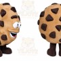 Chocolate Chip Cookie Mascot Costume