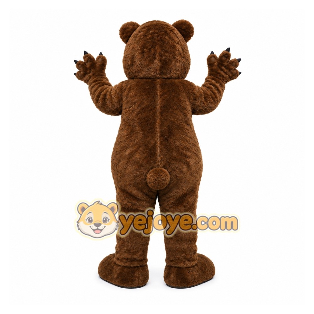 Brown Bear Mascot Costume Brown Bear Mascot Costume