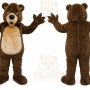 Brown Bear Mascot Costume