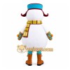 Blue Snowman Mascot Costume Blue Snowman Mascot Costume