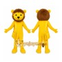 Yellow Lion Mascot Costume