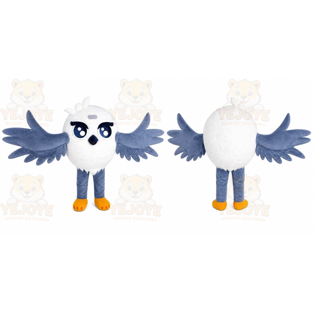 White Owl Mascot Costume