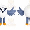 White Owl Mascot Costume