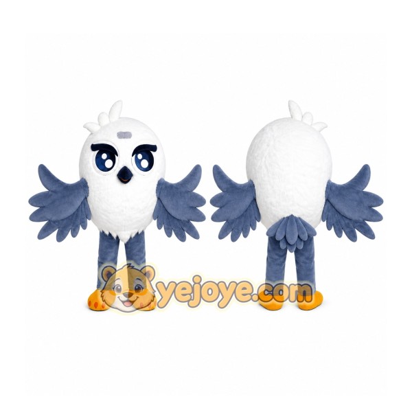 White Owl Mascot Costume