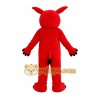 Red Rhino Mascot Costume Red Rhino Mascot Costume