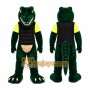 Green Crocodile Mascot Costume