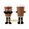 Coffee Cup Mascot Costume Coffee Cup Mascot Costume