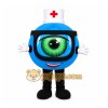Blue Eyeball Mascot Costume Blue Eyeball Mascot Costume
