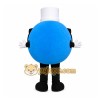 Blue Eyeball Mascot Costume Blue Eyeball Mascot Costume