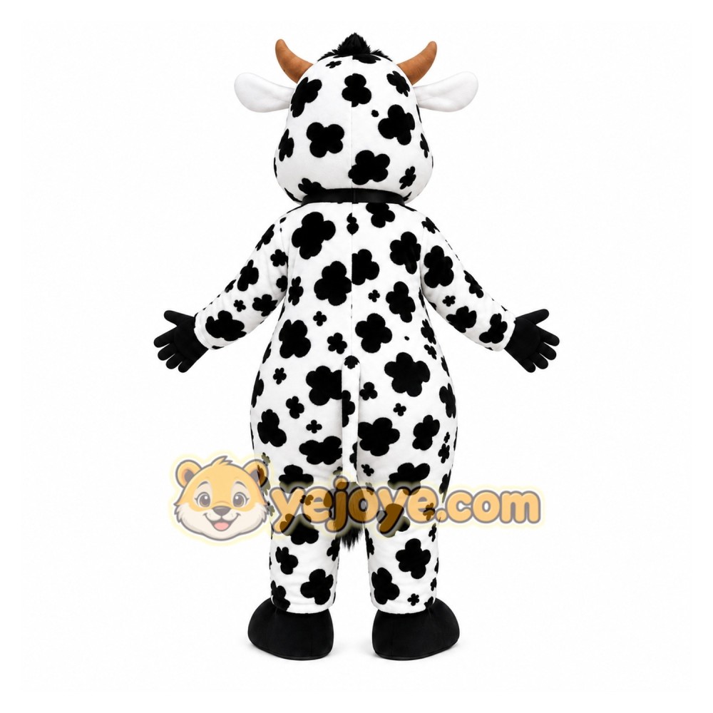 Spotted Cow Mascot Costume Spotted Cow Mascot Costume