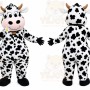 Spotted Cow Mascot Costume