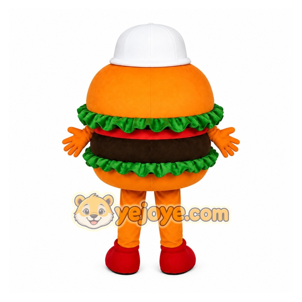 Hamburger Character Mascot Costume