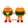 Hamburger Character Mascot Costume