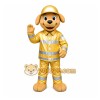 Yellow Dog Plaid Mascot Costume