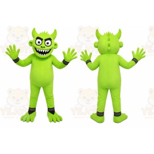 Green Monster Mascot Costume