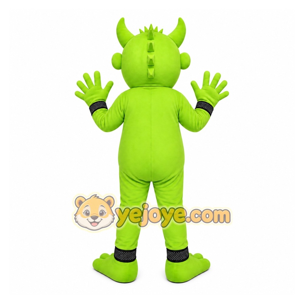 Green Monster Mascot Costume Green Monster Mascot Costume