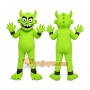 Green Monster Mascot Costume