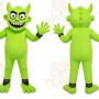 Green Monster Mascot Costume