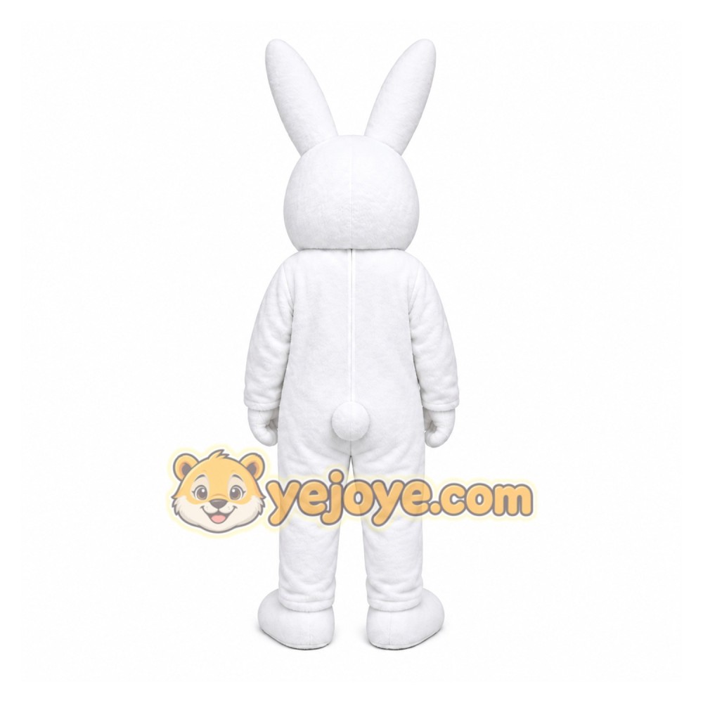 White Rabbit Mascot Costume White Rabbit Mascot Costume