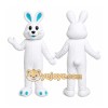 Blue Rabbit Mascot Costume Blue Rabbit Mascot Costume