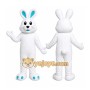 Blue Rabbit Mascot Costume