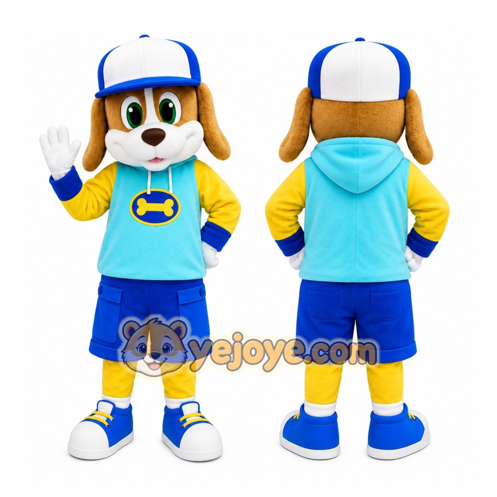 Sports Puppy Mascot Costume Sports Puppy Mascot Costume