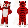 Red Tiger Mascot Costume