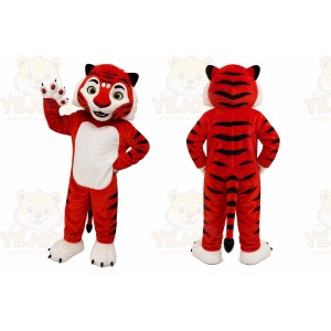 Red Tiger Mascot Costume