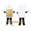 SIM Card Character Mascot Costume