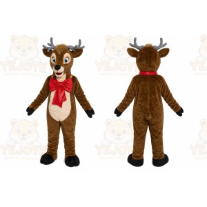 Brown Reindeer Mascot Costume