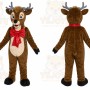 Brown Reindeer Mascot Costume