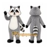Gray Raccoon Mascot Costume Gray Raccoon Mascot Costume