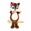 Brown Chipmunk Mascot Costume Brown Chipmunk Mascot Costume