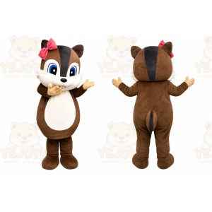 Brown Chipmunk Mascot Costume