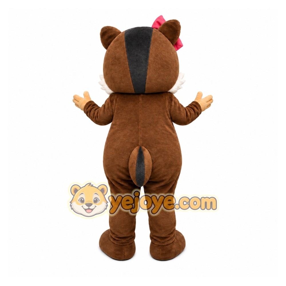 Brown Chipmunk Mascot Costume Brown Chipmunk Mascot Costume